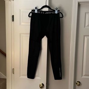 Mens Under Armour Heat Gear Leggings-Large